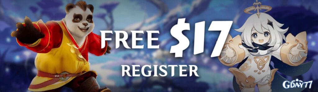 Sign up bonus gday77 casino