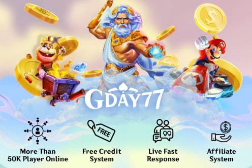 register banner gday77 casino
